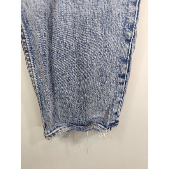 Abercrombie & Fitch Light Wash The 90's Straight Ultra High Rise Jeans Sz 24/00R - Picture 6 of 13